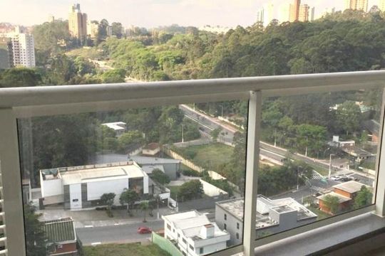 Apartamento para alugar com 1 quarto, 40m² em Panamby, São Paulo