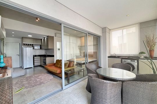 Kitnet/Studio para alugar com 1 quarto, 45m² em Indianópolis, São Paulo