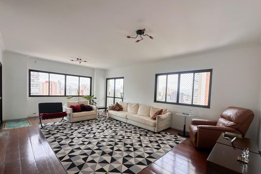 Sala de apartamento para alugar com 4 quartos, 240m² em Centro, São Bernardo do Campo