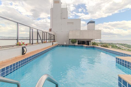 Área comum - Piscina de apartamento à venda com 3 quartos, 170m² em Praia de Belas, Porto Alegre
