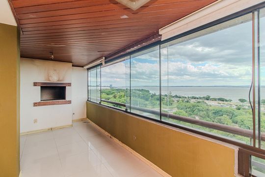 Sala de apartamento à venda com 3 quartos, 170m² em Praia de Belas, Porto Alegre
