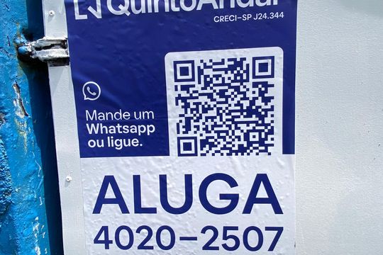 Placa  de casa para alugar com 1 quarto, 40m² em Parque Cisper, São Paulo