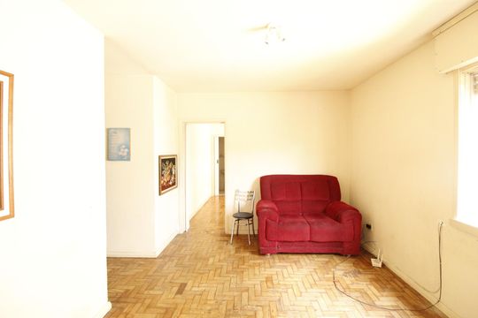 Sala de apartamento à venda com 1 quarto, 45m² em Jardim do Salso, Porto Alegre