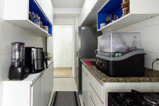 Cozinha de apartamento para alugar com 2 quartos, 79m² em Vila Leopoldina, São Paulo
