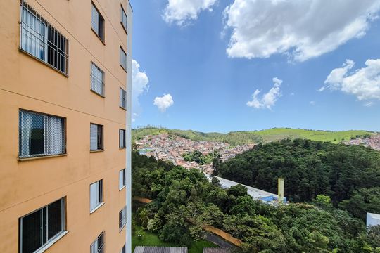 Sala - vista de apartamento para alugar com 2 quartos, 54m² em Santa Terezinha, São Bernardo do Campo
