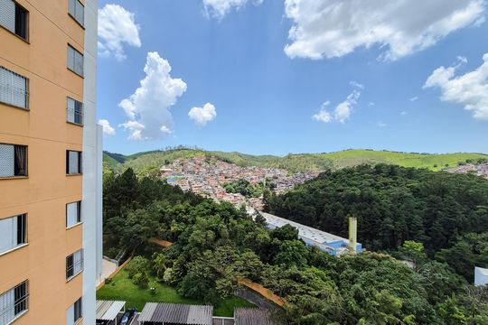 Quarto 1 - vista de apartamento para alugar com 2 quartos, 54m² em Santa Terezinha, São Bernardo do Campo