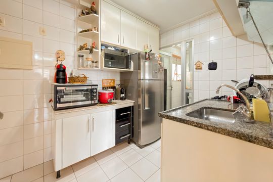 Cozinha de apartamento à venda com 3 quartos, 78m² em Ipiranga, São Paulo