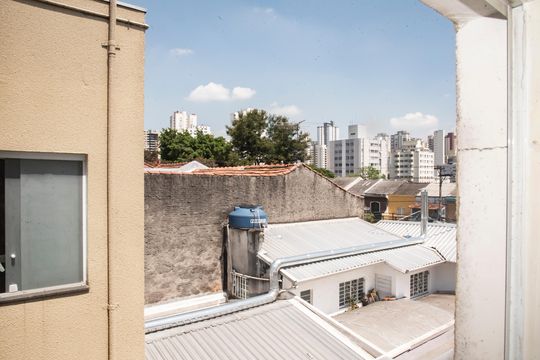 Vista do Quarto de apartamento para alugar com 1 quarto, 38m² em Mirandópolis, São Paulo