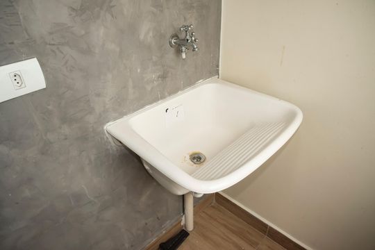 Área de Serviço de apartamento para alugar com 1 quarto, 38m² em Mirandópolis, São Paulo