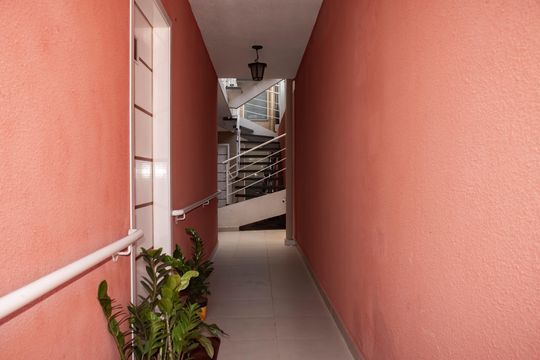 Hall de entrada de apartamento para alugar com 1 quarto, 38m² em Mirandópolis, São Paulo