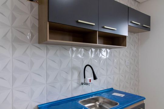 Cozinha de apartamento para alugar com 1 quarto, 53m² em Vila Sao Judas Tadeu, Guarulhos