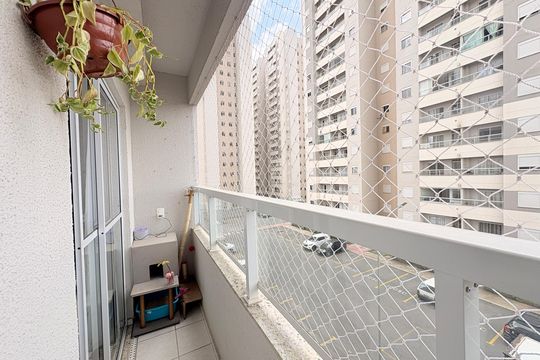 Sacada de apartamento à venda com 2 quartos, 47m² em Ponte Sao Joao, Jundiaí