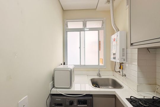 Área de Serviço de apartamento à venda com 2 quartos, 47m² em Ponte Sao Joao, Jundiaí