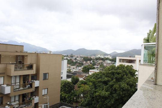 Vista da Rua de apartamento à venda com 3 quartos, 196m² em Pechincha, Rio de Janeiro