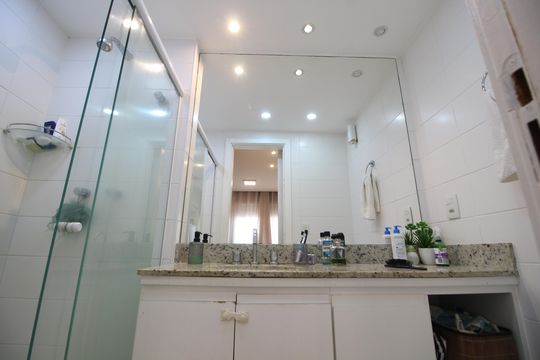 Quarto 2 - Suíte de apartamento à venda com 2 quartos, 143m² em Barra Olímpica, Rio de Janeiro