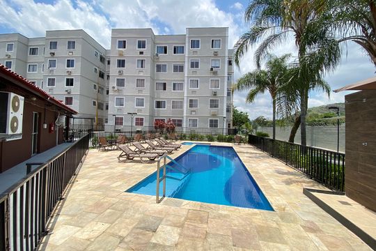 Área comum - Piscina de apartamento à venda com 2 quartos, 55m² em Tomás Coelho, Rio de Janeiro