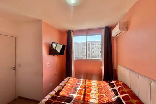 Quarto 1 de apartamento à venda com 2 quartos, 44m² em Feitoria, São Leopoldo