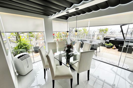 Sala de apartamento à venda com 1 quarto, 130m² em Vila Dom Pedro Ii, São Paulo