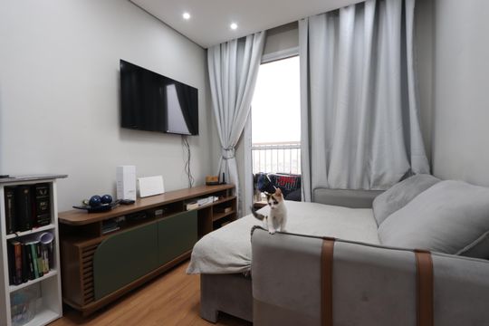 Sala de apartamento à venda com 2 quartos, 37m² em Vila Virginia, São Paulo