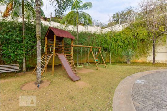 Área comum - Playground de casa de condomínio à venda com 4 quartos, 151m² em Jardim Santa Marcelina, Campinas