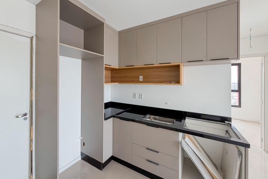 Cozinha de apartamento à venda com 2 quartos, 53m² em Ipiranga, São Paulo