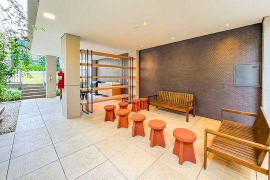 Área comum de apartamento à venda com 2 quartos, 53m² em Ipiranga, São Paulo