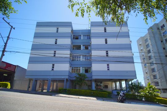 Fachada de apartamento para alugar com 1 quarto, 45m² em Guarani, Novo Hamburgo