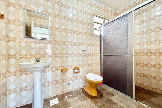 Banheiro de apartamento para alugar com 1 quarto, 45m² em Operário, Novo Hamburgo