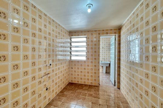 Cozinha de apartamento para alugar com 1 quarto, 45m² em Operário, Novo Hamburgo