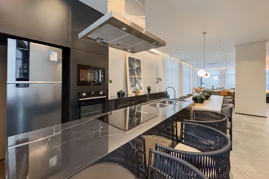 Área comum de apartamento para alugar com 1 quarto, 34m² em Vila Mariana, São Paulo