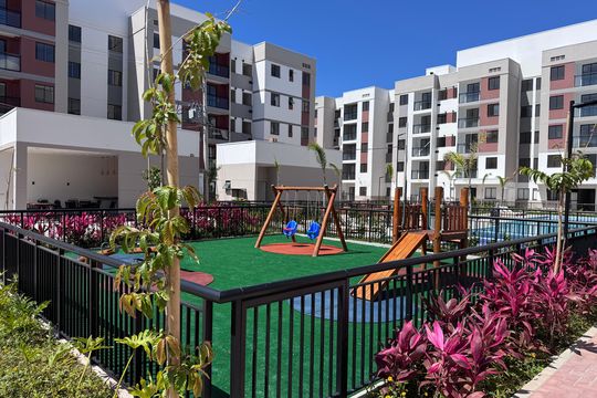 Área comum de apartamento para alugar com 2 quartos, 48m² em Recreio dos Bandeirantes, Rio de Janeiro