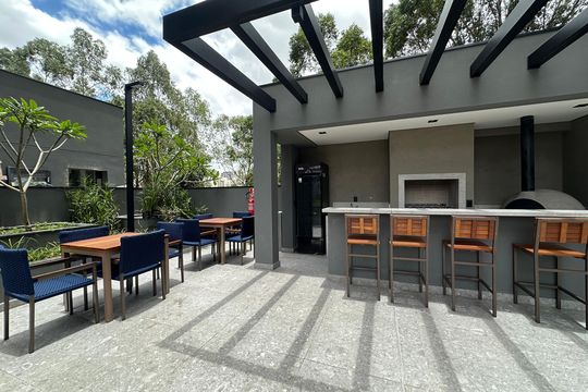 Área comum - Churrasqueira de apartamento à venda com 3 quartos, 94m² em Alphaville Empresarial, Barueri