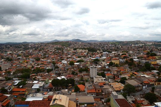 Vista do Quarto 1 de apartamento para alugar com 2 quartos, 41m² em São Gabriel, Belo Horizonte