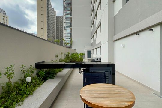 Área comum de kitnet/studio para alugar com 1 quarto, 23m² em Perdizes, São Paulo