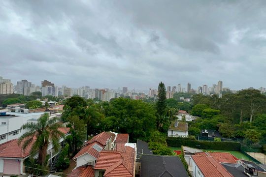 Vista da Varanda de apartamento à venda com 2 quartos, 57m² em Pinheiros, São Paulo