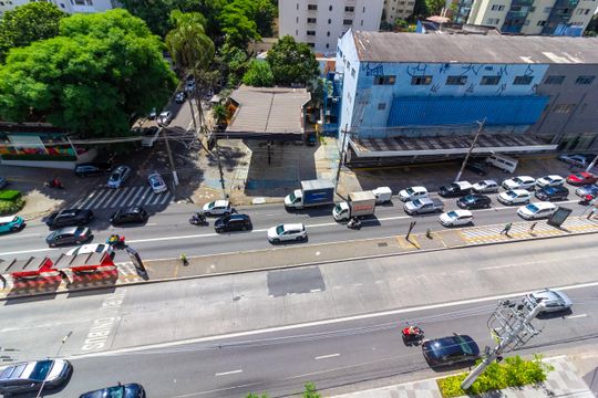 Vista Varanda de kitnet/studio para alugar com 1 quarto, 25m² em Cidade Monções, São Paulo