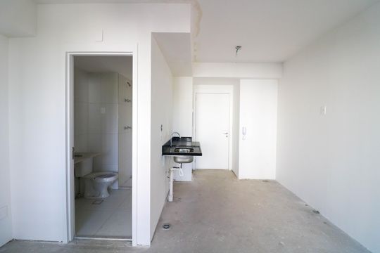 Studio de kitnet/studio para alugar com 1 quarto, 25m² em Cidade Monções, São Paulo