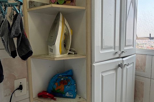 Área de Serviço de apartamento à venda com 3 quartos, 70m² em Vila Bela Vista, Santo André