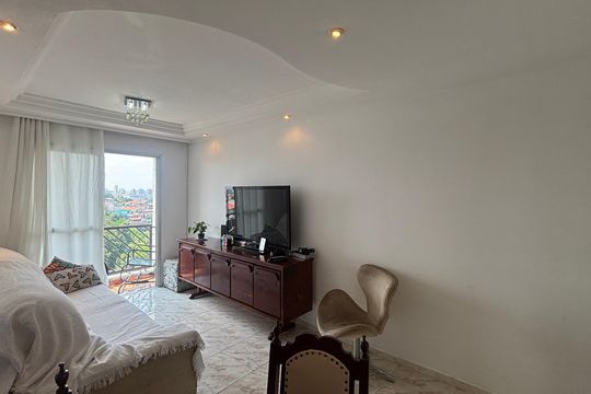 Sala - Sala de Jantar de apartamento à venda com 3 quartos, 70m² em Vila Bela Vista, Santo André