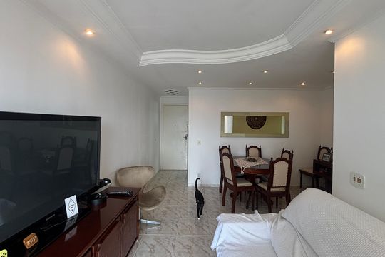 Sala - Sala de Jantar de apartamento à venda com 3 quartos, 70m² em Vila Bela Vista, Santo André