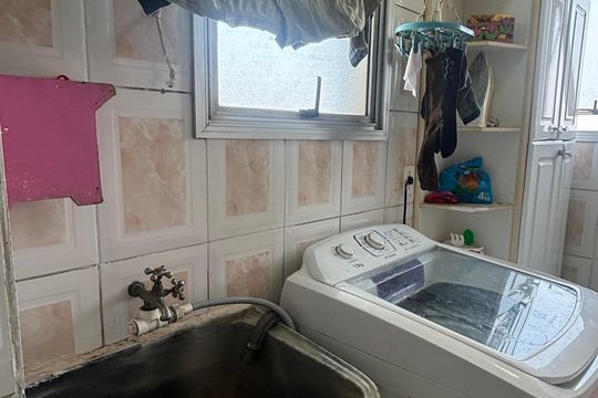 Área de Serviço de apartamento à venda com 3 quartos, 70m² em Vila Bela Vista, Santo André