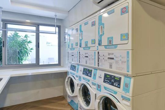 Área comum - Lavanderia de kitnet/studio à venda com 1 quarto, 30m² em Vila Mariana, São Paulo