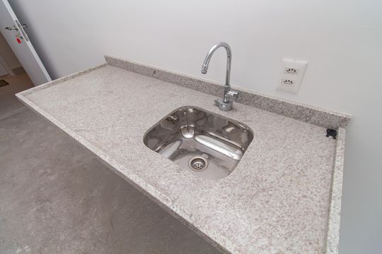 Cozinha de kitnet/studio à venda com 1 quarto, 30m² em Vila Mariana, São Paulo