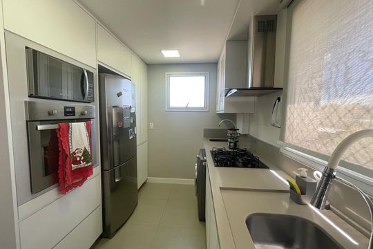 Cozinha - Armários de apartamento à venda com 2 quartos, 113m² em Santa Teresa, São Leopoldo