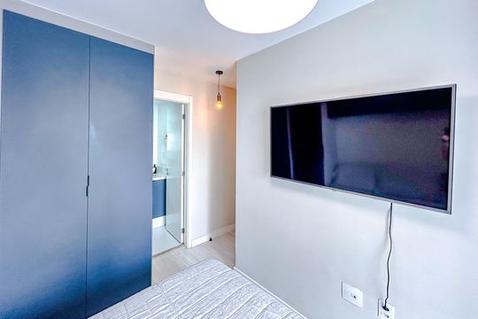 Suíte de apartamento à venda com 2 quartos, 65m² em Vila Zilda, São Paulo
