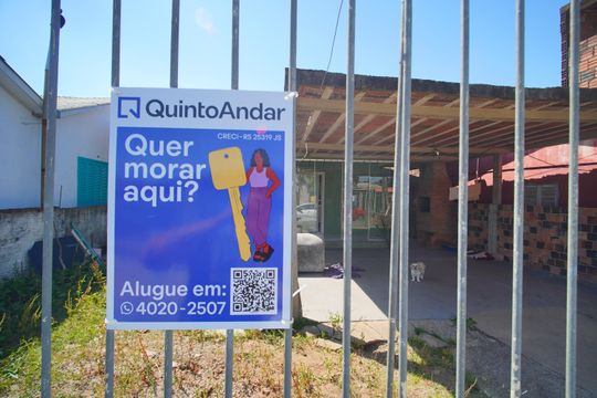 placa de casa para alugar com 3 quartos, 90m² em Santos Dumont, São Leopoldo