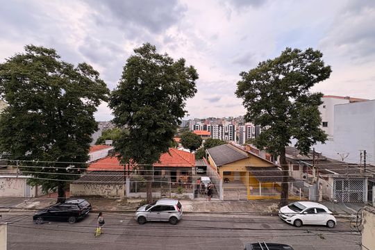 Vista da sacada  de apartamento à venda com 2 quartos, 120m² em Parque Oratório, Santo André