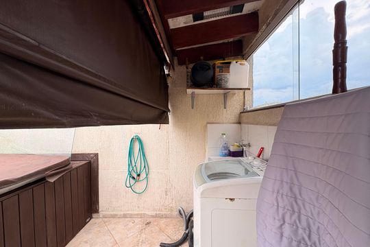 Lavanderia  de apartamento à venda com 2 quartos, 120m² em Parque Oratório, Santo André