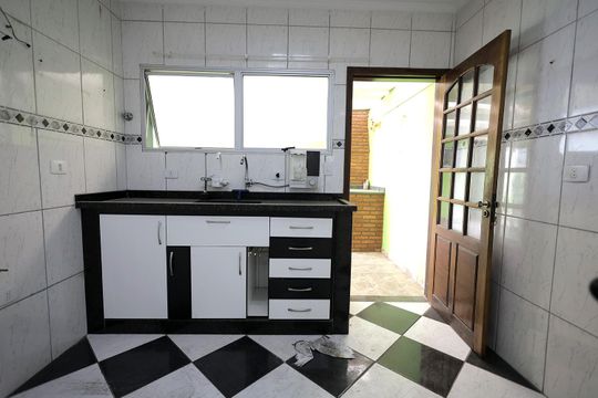 Cozinha de casa para alugar com 3 quartos, 200m² em Vila América, Santo André