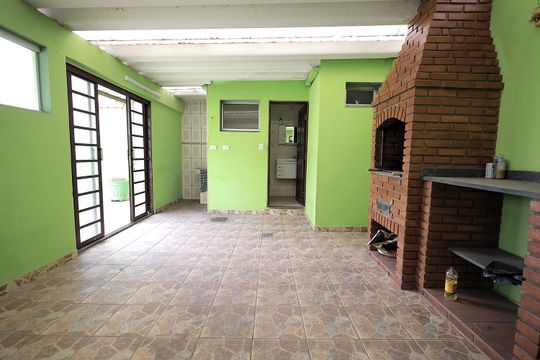 Área gourmet de casa para alugar com 3 quartos, 200m² em Vila América, Santo André